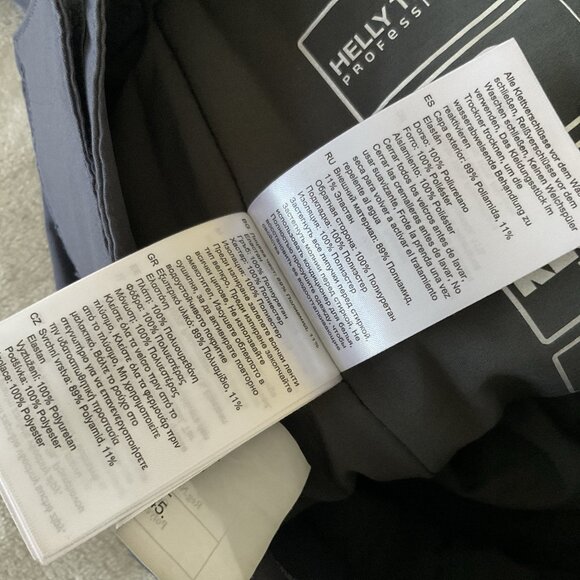 Helly Hansen Tech Ski Snowboard Pants Black Men's Small Navy Gray - Picture 13 of 16